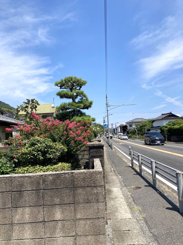 前面道路