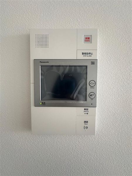 防犯設備 カメラ付きインターフォン  写真撮影日：2024-03-25
