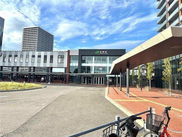 JR函館本線「苗穂」駅 80m 写真撮影日：2024-09-26 