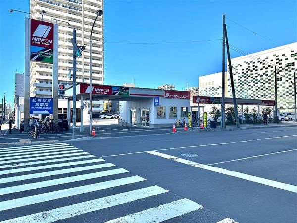ニッポンレンタカー札幌駅前営業所 130m 写真撮影日：2024-10-05 