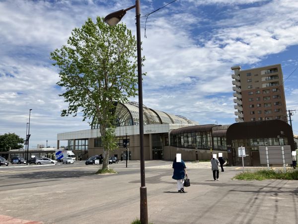 JR千歳線「北広島」駅 400m 写真撮影日：2025-04-28 