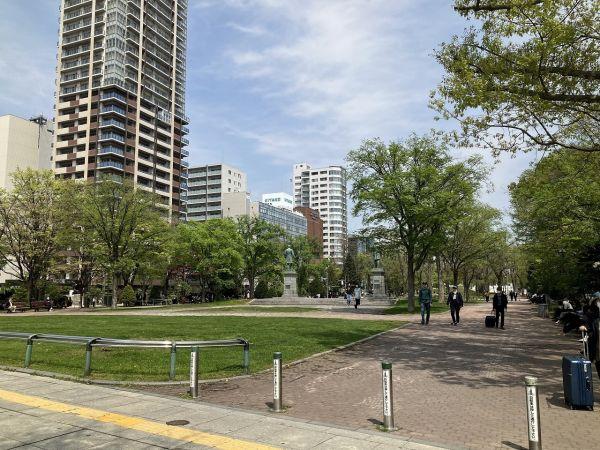 大通公園（西10丁目） 1900m 写真撮影日：2025-05-15