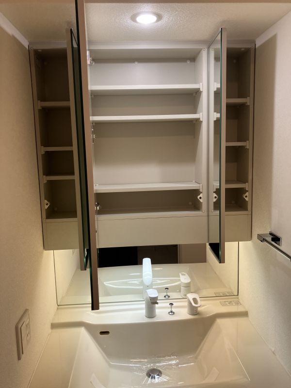 洗面化粧台収納 写真撮影日：10/12/25, 12:00 AM