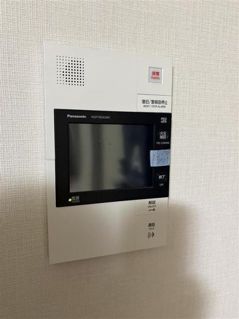 防犯設備 モニター付きインターフォン  写真撮影日：2026-01-22