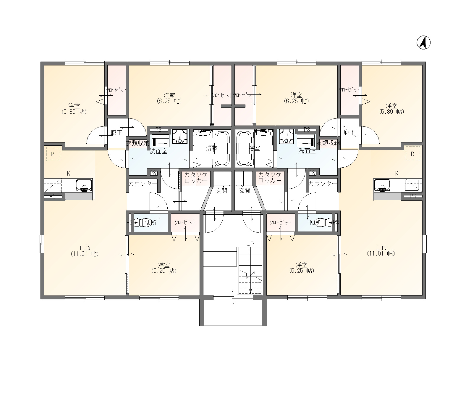 掲載の間取り図は設計図書を基に描き起こしたもので実際とは多少異なる場合があります。