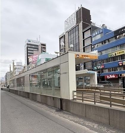 市電すすきの前 300m 写真撮影日：2026-03-12