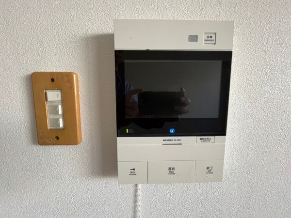 防犯設備 TVモニター付きインターホン  写真撮影日：2024-11-16