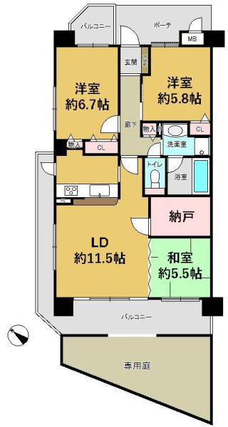 間取り図 
