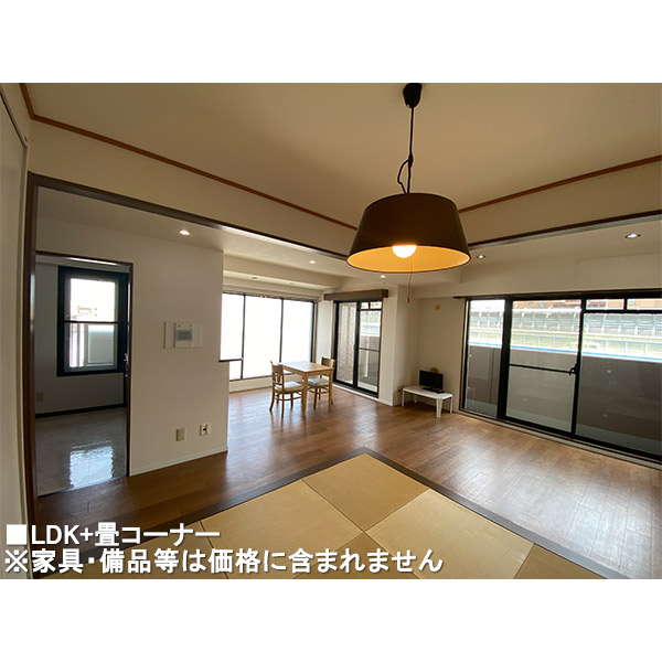 LDK＋畳コーナー※家具・備品等は価格に含まれません。