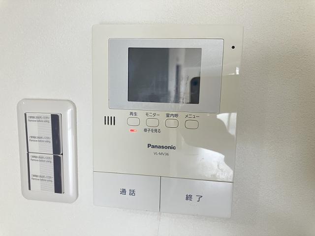 防犯設備 モニター付インターホン  写真撮影日：2025-07-26
