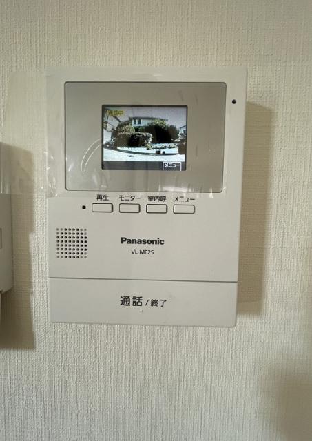防犯設備 モニター付きインターフォン  写真撮影日：2025-06-22