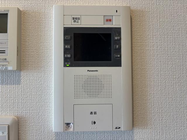 防犯設備 モニター付インターホン  写真撮影日：2025-07-12
