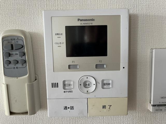 防犯設備 モニター付インターホン  写真撮影日：2025-08-09