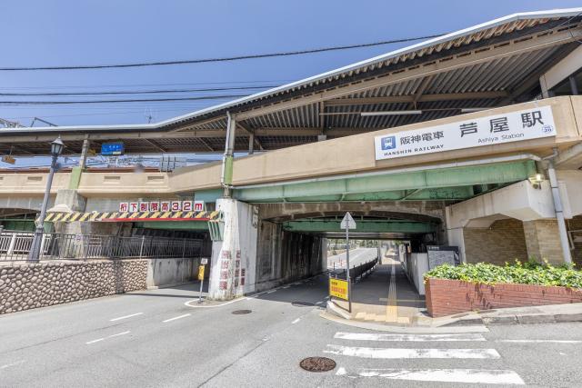 阪神芦屋駅 1600m 写真撮影日：2025-08-09