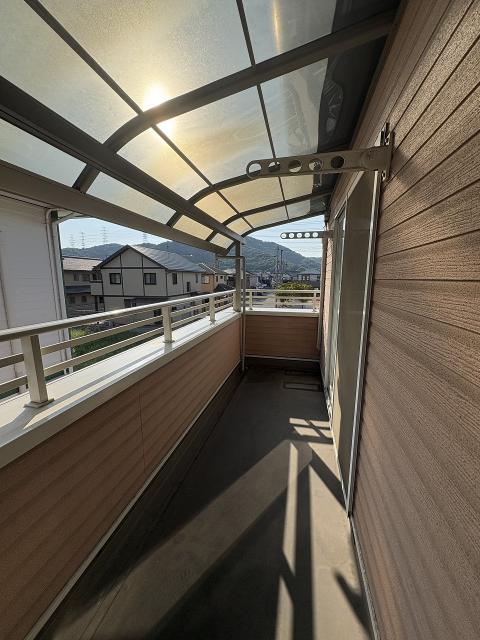 バルコニー  写真撮影日：2025-08-24