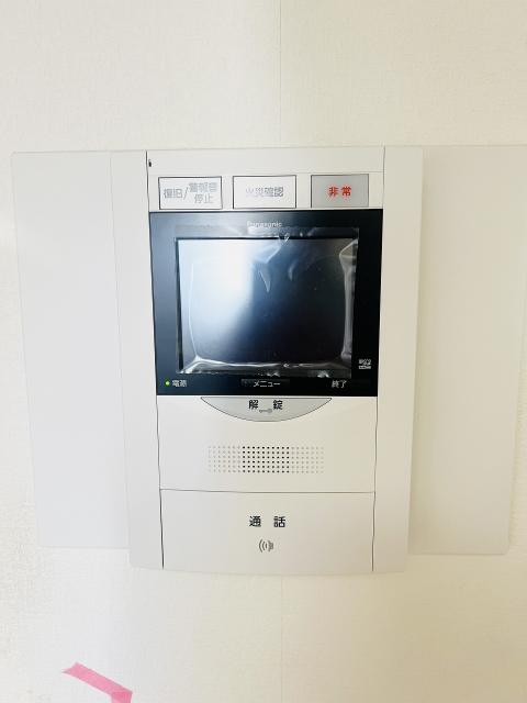 防犯設備 モニタ付きインターホン  写真撮影日：2025-09-07