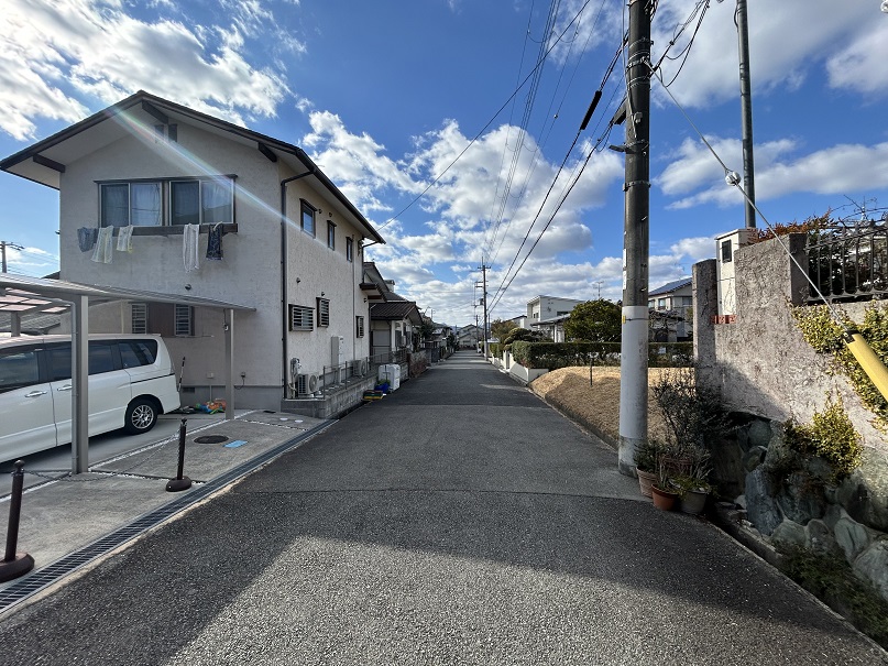 前面道路含む現地