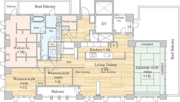 間取図(平面図)