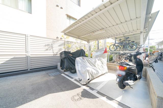 その他設備 バイク置き場  写真撮影日：2026-01-22