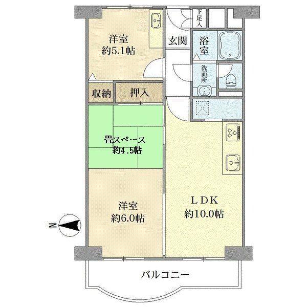 間取図(平面図)