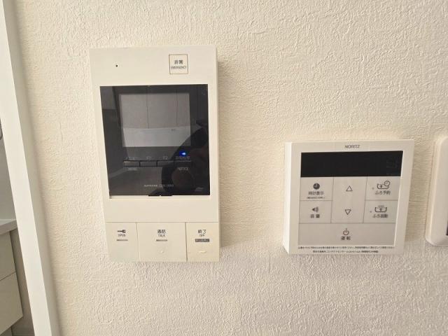 防犯設備 モニター付きインターホン  写真撮影日：2026-01-15