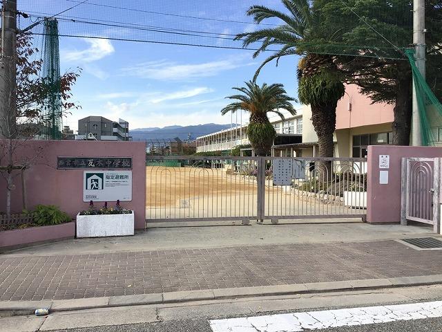 西宮市立瓦木中学校 1300m 写真撮影日：2026-01-23