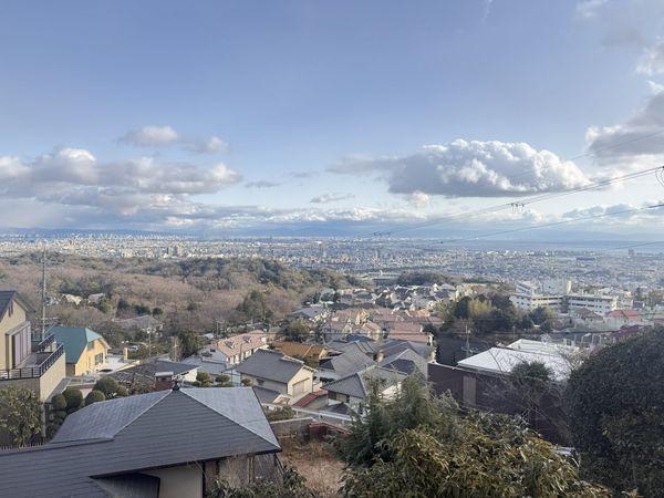 1階テラスからの眺望