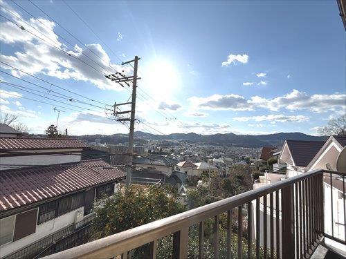 ベランダよりの眺望