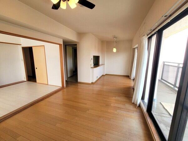 約13.2帖のリビング