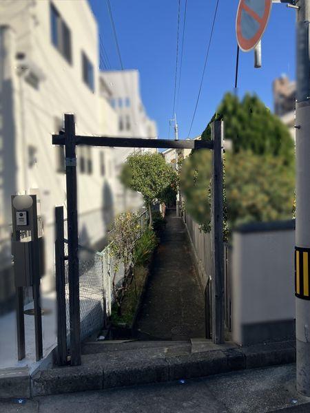 路地状部分の公道接続部