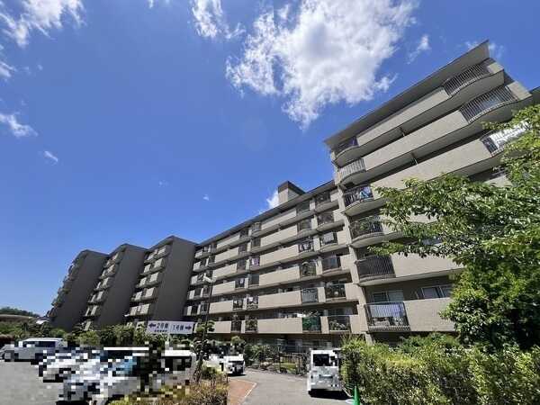 総戸数203戸の大規模マンション、地上7階建4階部分住戸。2026年7月中旬リフォーム実施予定です。