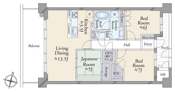 間取図