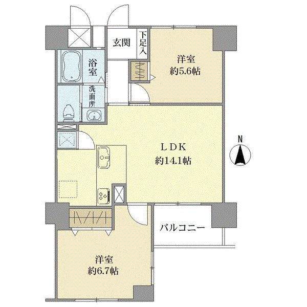 間取図(平面図)