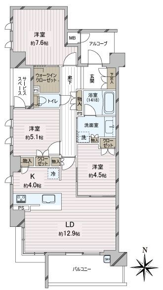 間取図(平面図)