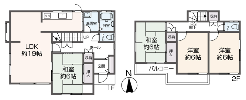 掲載の間取り図は設計図書を基に描き起こしたもので実際とは多少異なる場合があります。