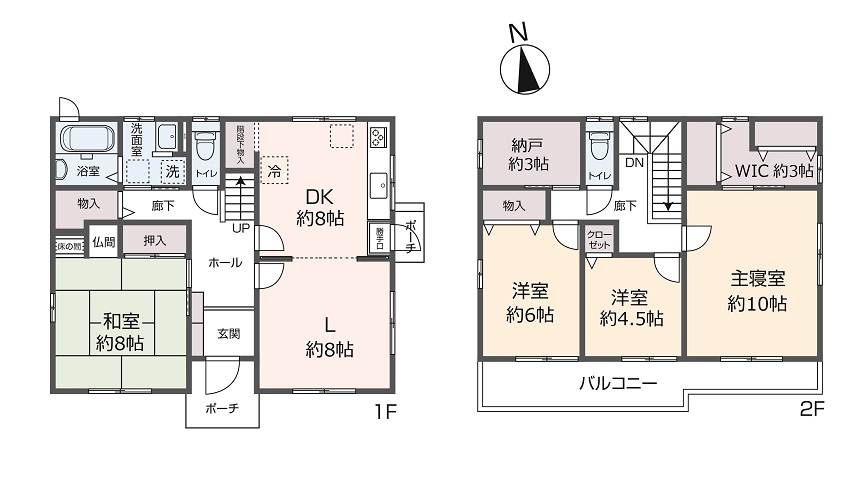 掲載の間取り図は設計図書を基に描き起こしたもので実際とは多少異なる場合があります。