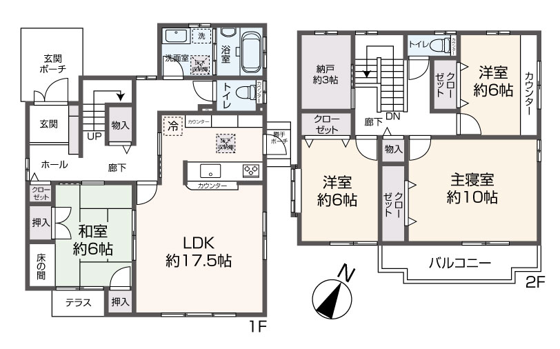 掲載の間取り図は設計図書を基に描き起こしたもので実際とは多少異なる場合があります。