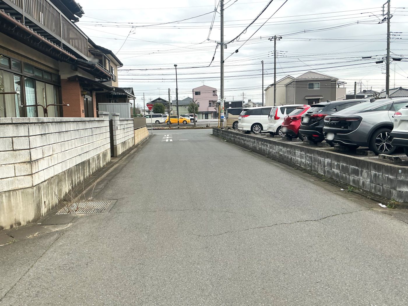 敷地　北側道路