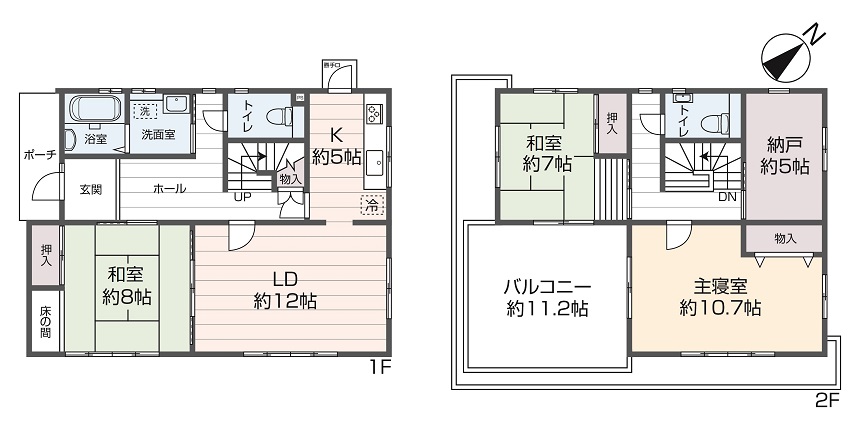 掲載の間取り図は設計図書を基に描き起こしたもので実際とは多少異なる場合があります。
