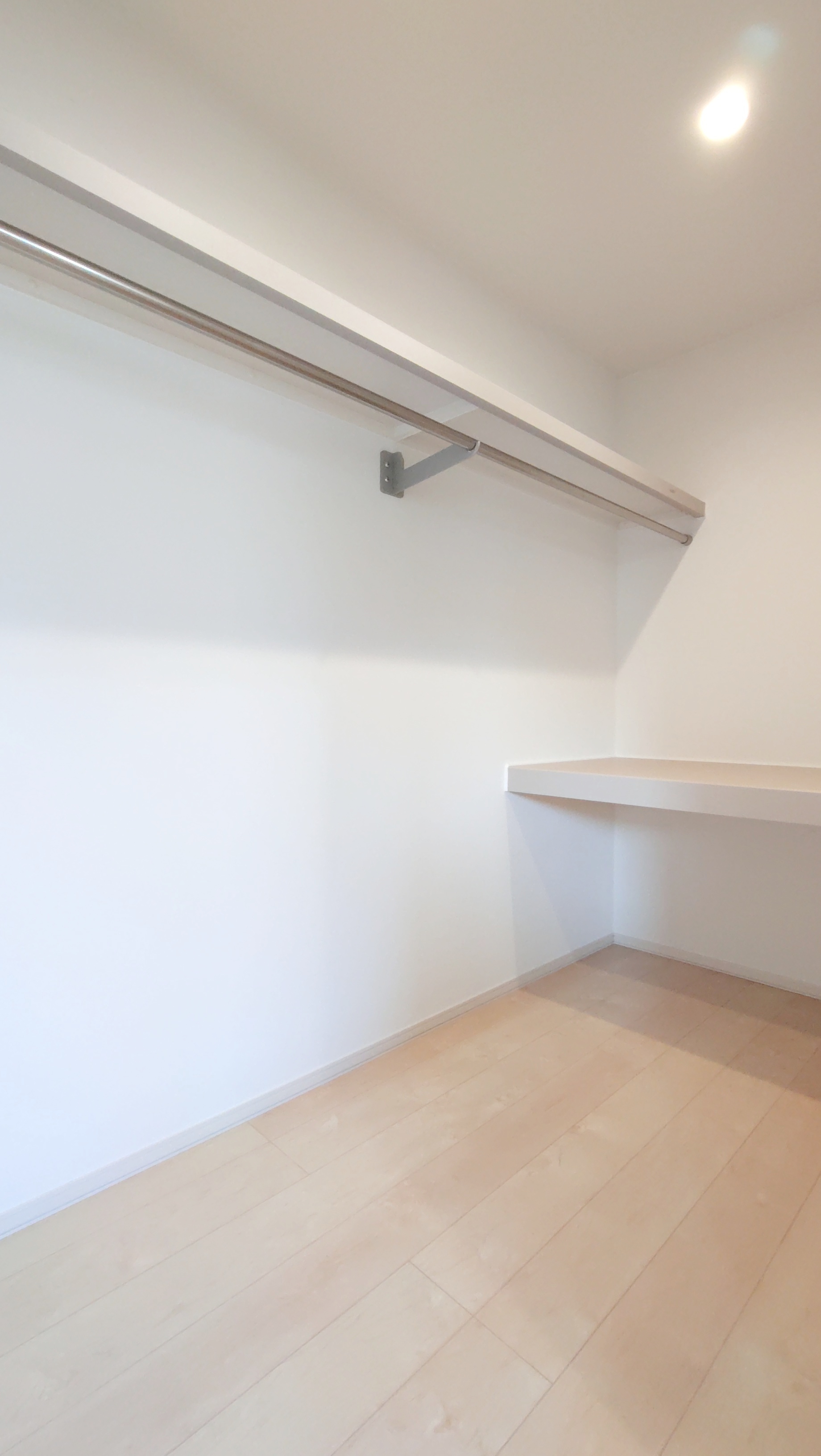 ウォークインクローゼット　２０２６年１月撮影