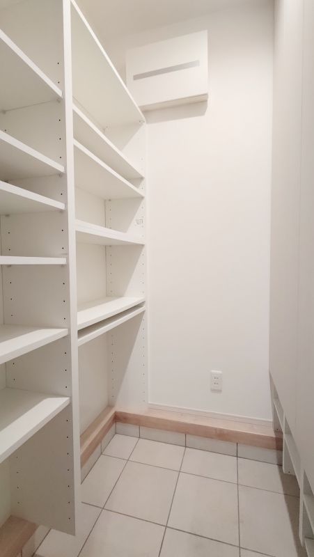 土間続きの玄関収納　２０２６年１月撮影