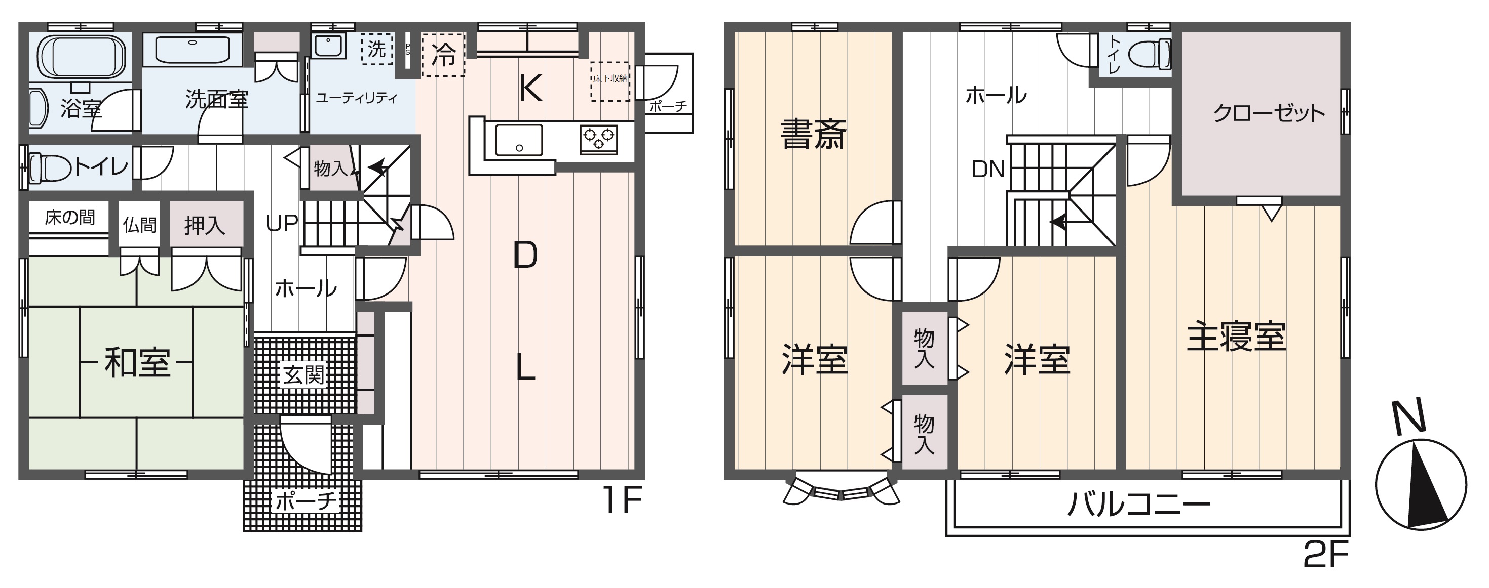 掲載の間取り図は設計図書を基に描き起こしたもので実際とは多少異なる場合があります。