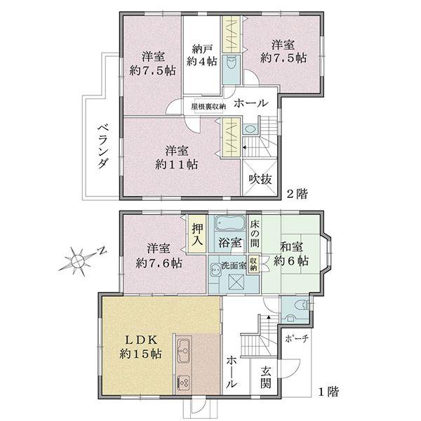 間取図(平面図)