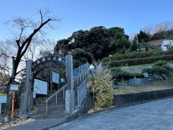 吾妻山公園 660m 写真撮影日：2023-12-21 