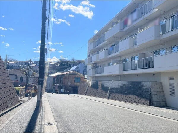 前面道路