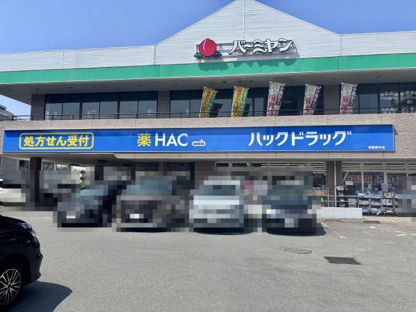 ハックドラッグ緑園都市店 480m 写真撮影日：2025-04-12 