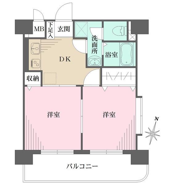一体利用や個室利用など、多彩な空間アレンジが可能。陽光注ぐ南東向きバルコニー付き。各洋室に収納有り。