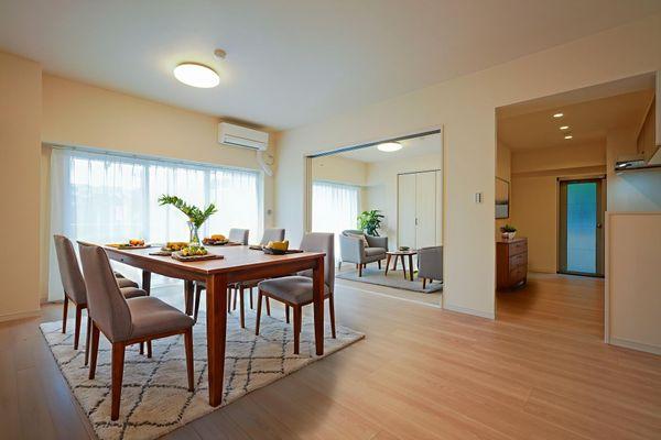 LDK他?●実際の写真をもとにCGで家具・その他のイメージを配置。家具等は価格に含まず。※現況引渡