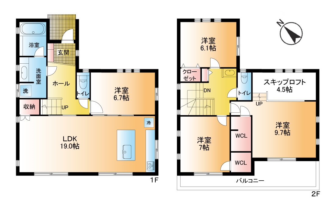 掲載の間取り図は設計図書を基に描き起こしたもので実際とは多少異なる場合があります。