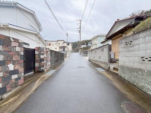 前面道路（２０２６年３月撮影）